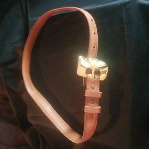 Ilana Goor Vintage genuine leather belt sz. S